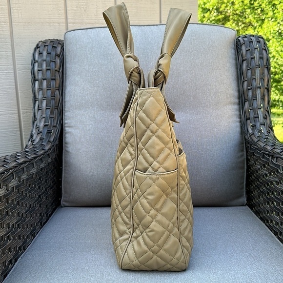Calvin Klein Quilted Tote - Olive Green - Picture 7 of 16